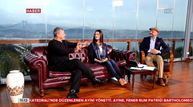 Ceyhun Yılmaz'la Bir Dünya Sohbet programından bir yayın görüntüsü